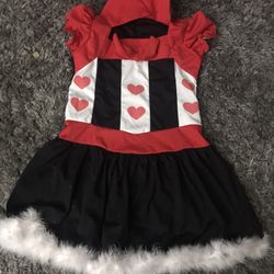 Queen Of hearts Costume
