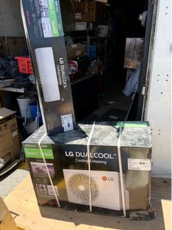 LG 18,000 BTU Mini Split Heat Pump 208/230V - New Indoor & Outdoor Units