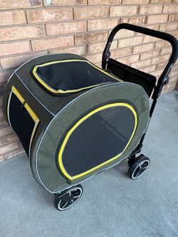 Awesome and Spacious Pet Stroller - Fits Up to 50lbs