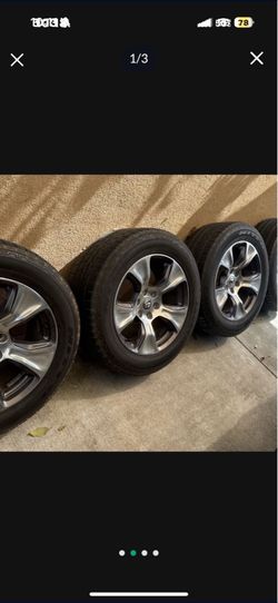 Ram wheels and tires