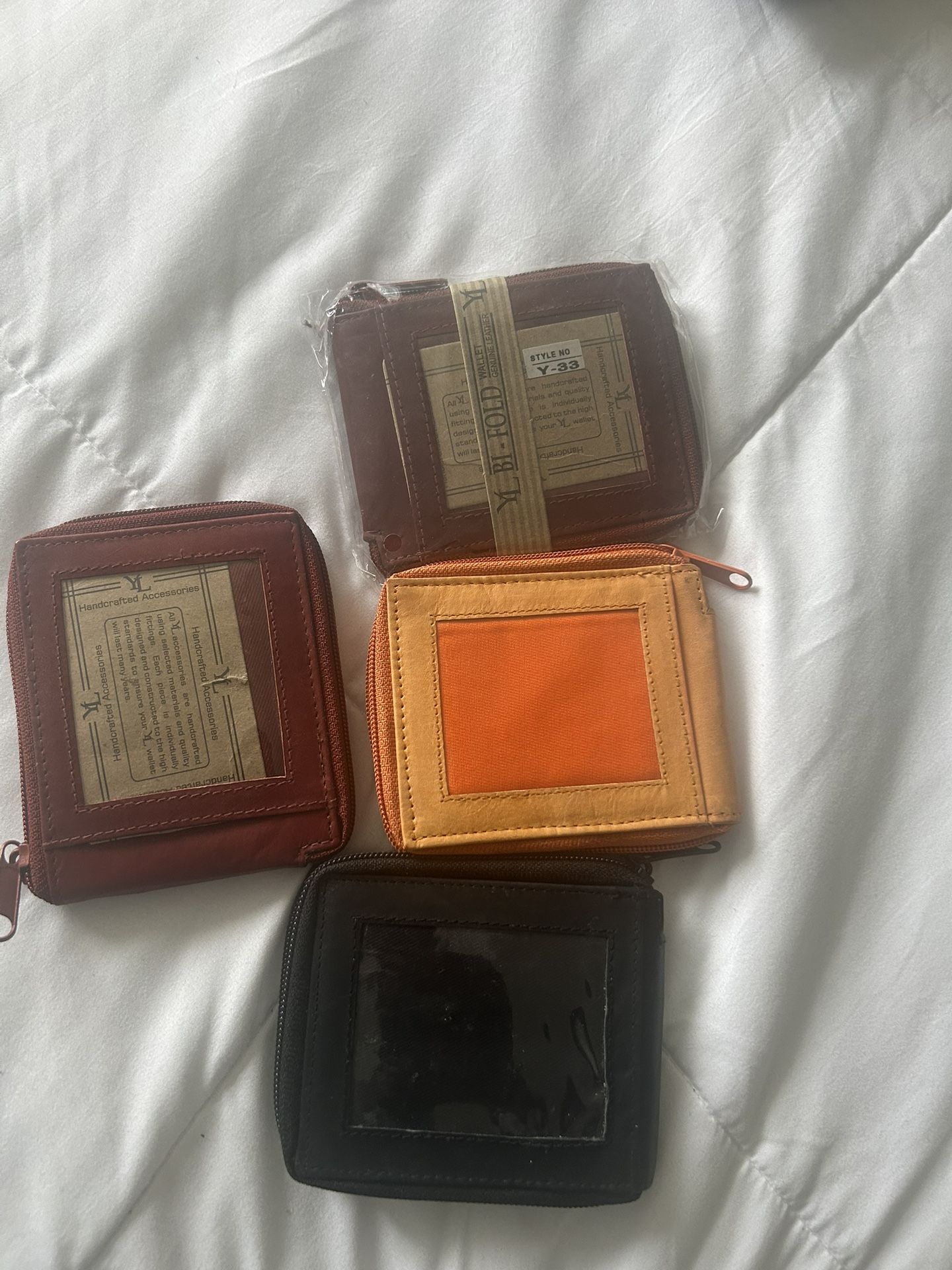 Genuine Leather Bi-Fold wallets