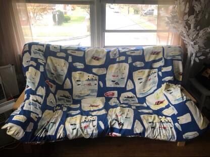 Nautical Futon Cover