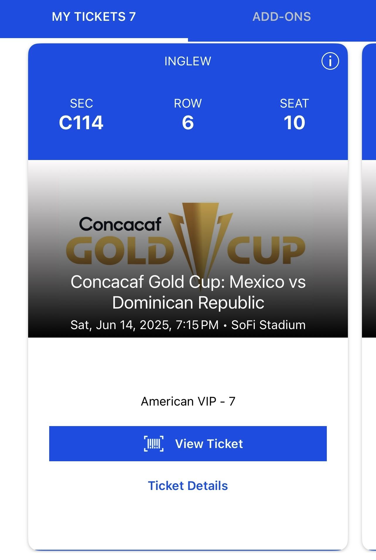 Mexico vs Domican Republic.