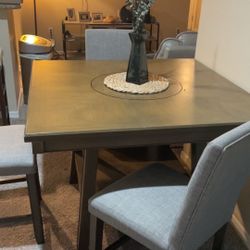 High Top Wood Table