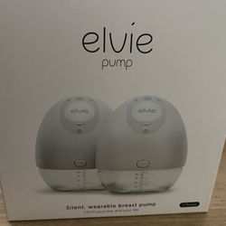 Elvie Breast Pump - Double, Wearable Breast Pump with App - The Smallest, Quietest Electric Breast Pump - Portable Breast Pumps Hands Free & Discreet