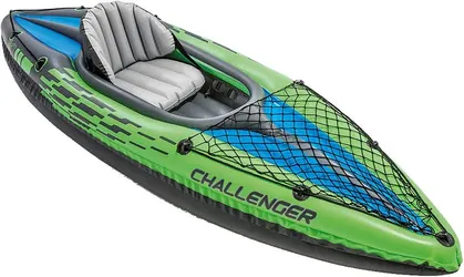 Intex Challenger K1 Inflatable Kayak (Single Person) – Clean & Ready!