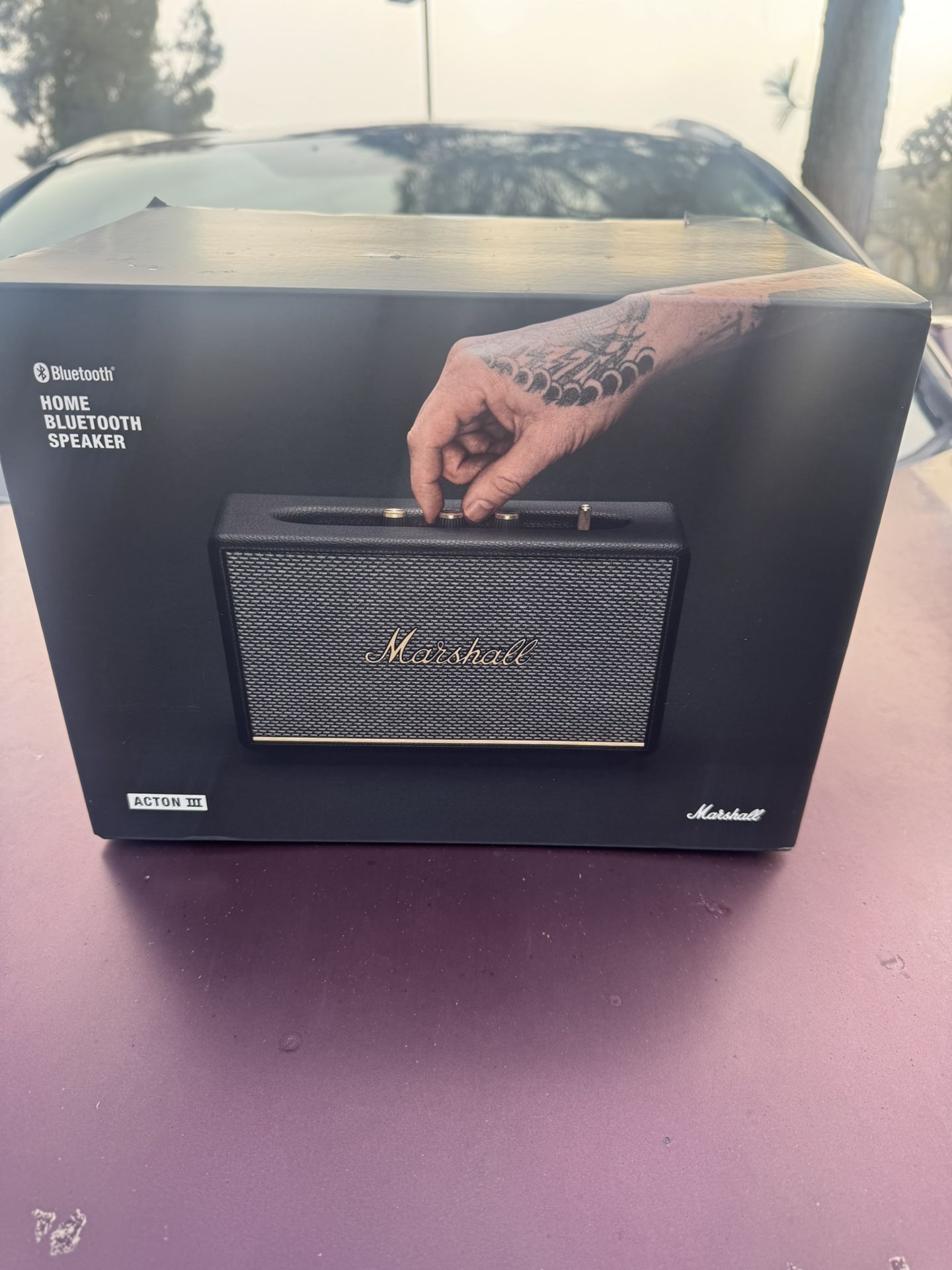 Marshall Acton III Bluetooth Home Speaker, Black