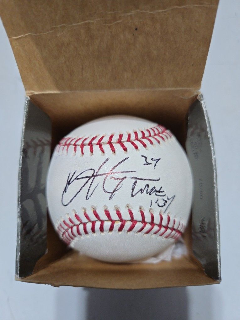 2010 Pre Rookie Bryce Harper Signed Baseball