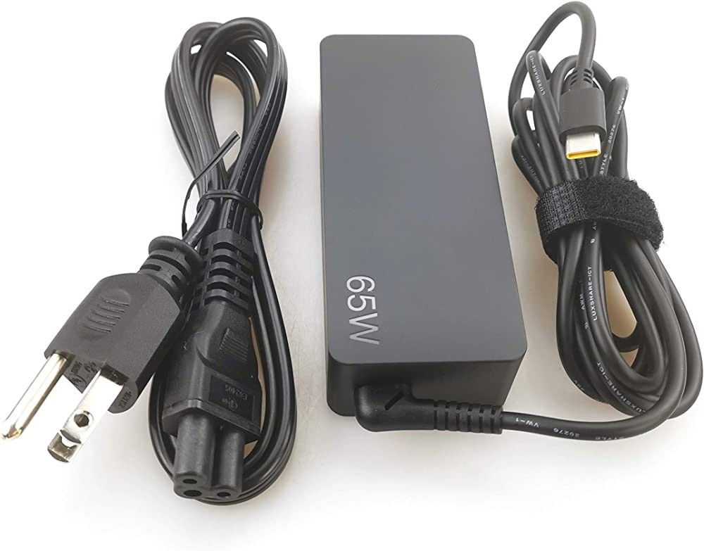 Lenovo Laptop Charger 65W watt USB Type C(USB-C) AC Power Adapter for Lenovo ThinkPad Yoga,ADLX65YDC3A,ADLX65YCC3A,ADLX65YLC3A