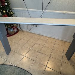 DIY Hall Way Table 