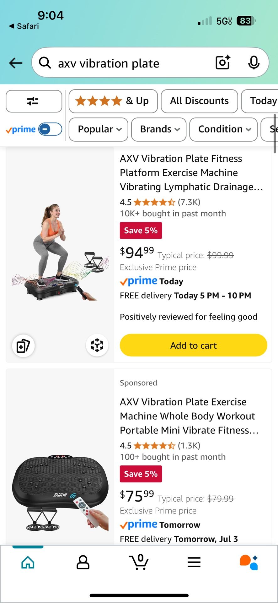 AXV Vibration Plate