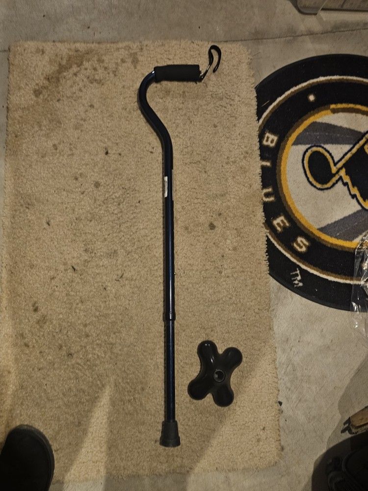 Walking Cane W/ Quad Support