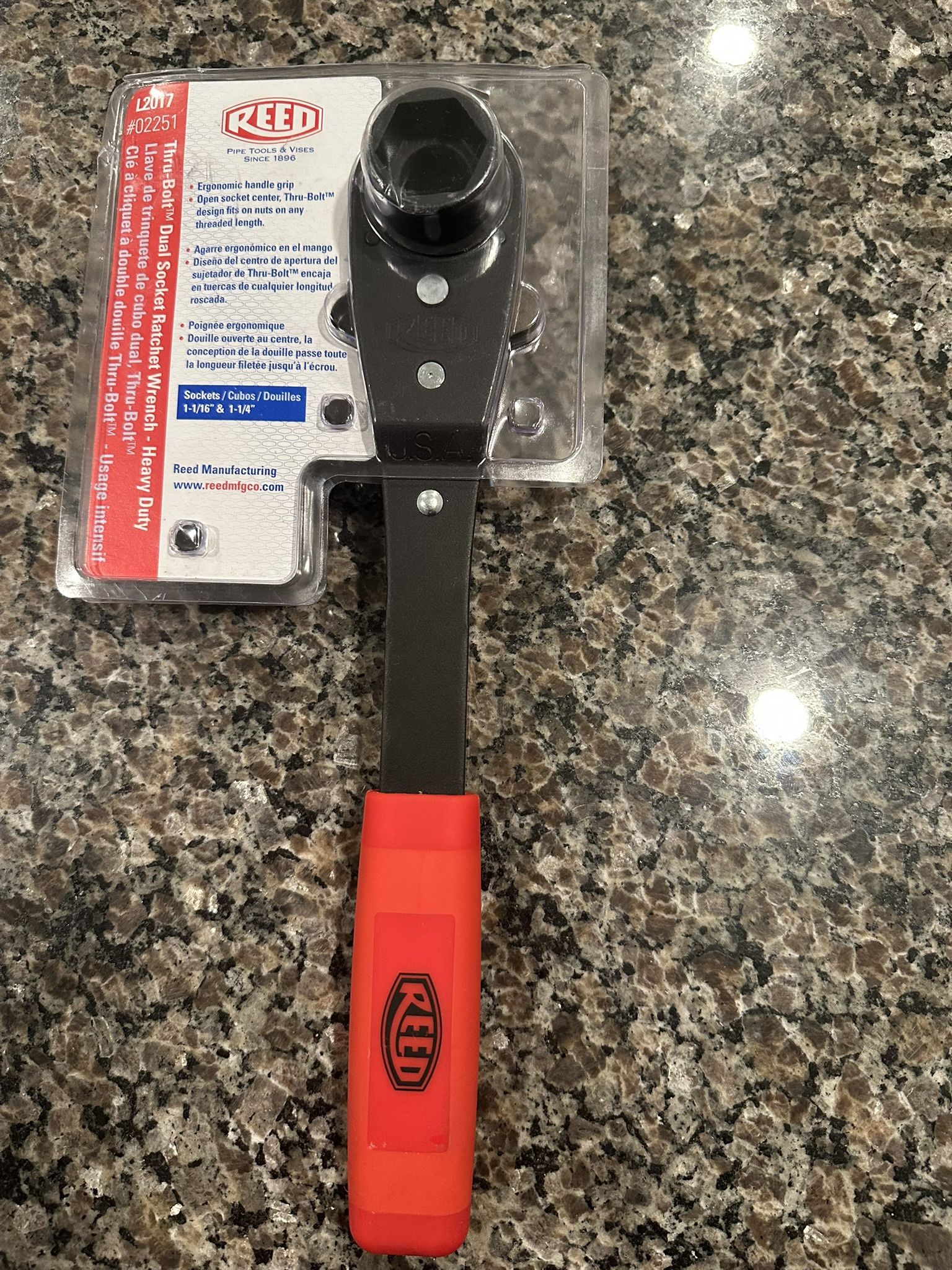 Reed Socket Ratchet Wrench