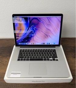 15" MacBook Pro Retina 500GB SSD*16GB RAM*2.7Ghz Intel Core i7