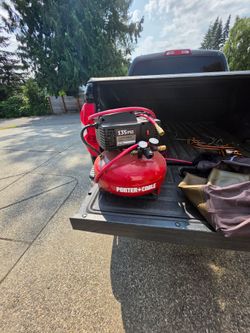 Pancake air compressor $50