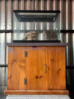 FREE DELIVERY❗️20 Gallon Reptile Terrarium Tank w/ Stand & Accessories