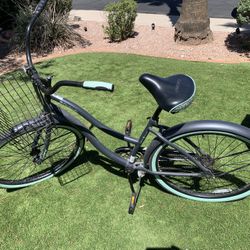 Cruiser Bike With Basket - Must Sell