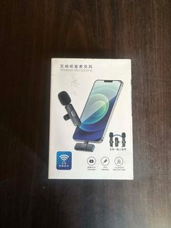 Streaming / podcast wireless microphone for iPhone & Android