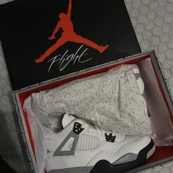 Jordan 4 Retro White Cement 