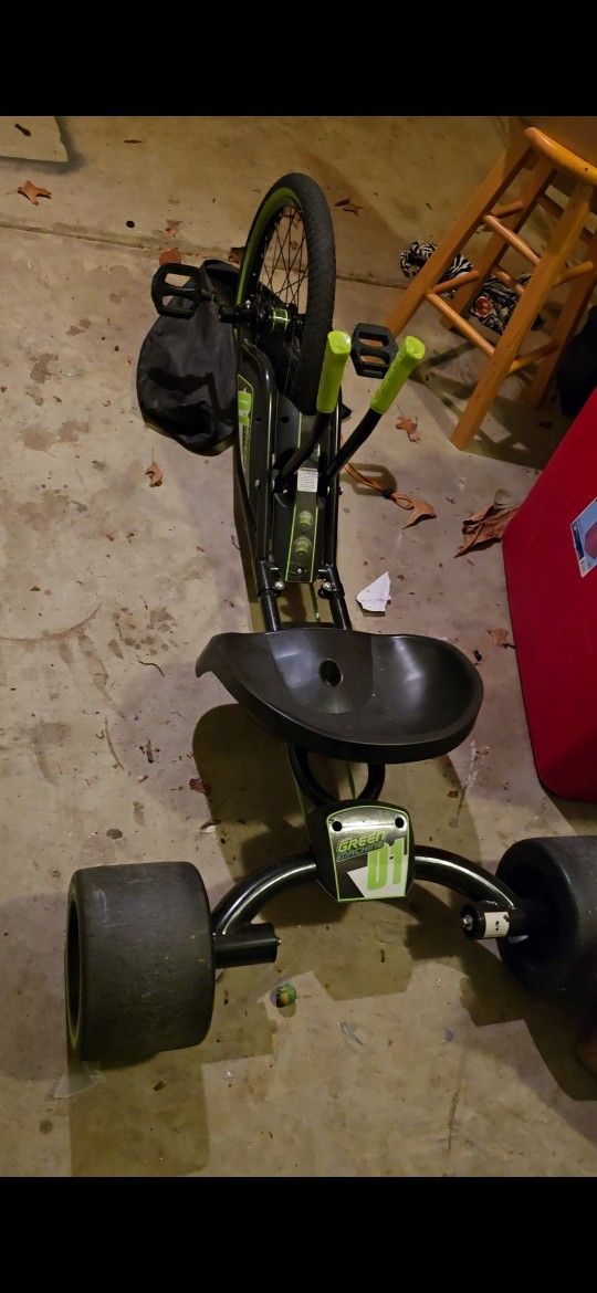 Green Machine Drift Trike (Pedal-Powered)