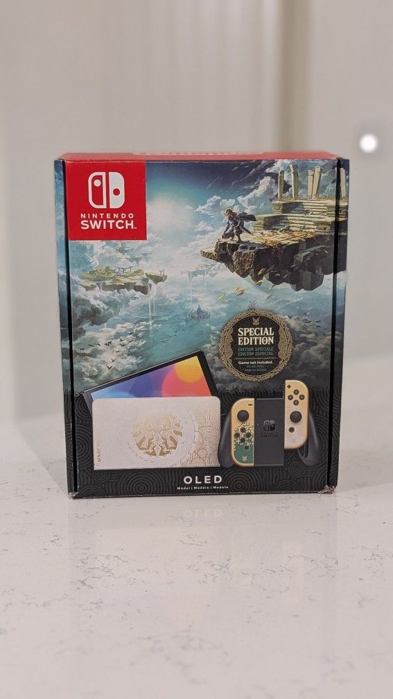 NINTENDO SWITCH-OLED MODEL The Legend of Zelda Tears of the Kingdom Edition