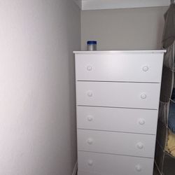 Small White  Dresser 