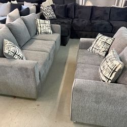 SILLONES NUEVOS COLOR GRIS / ALL NEW SOFA SETS 