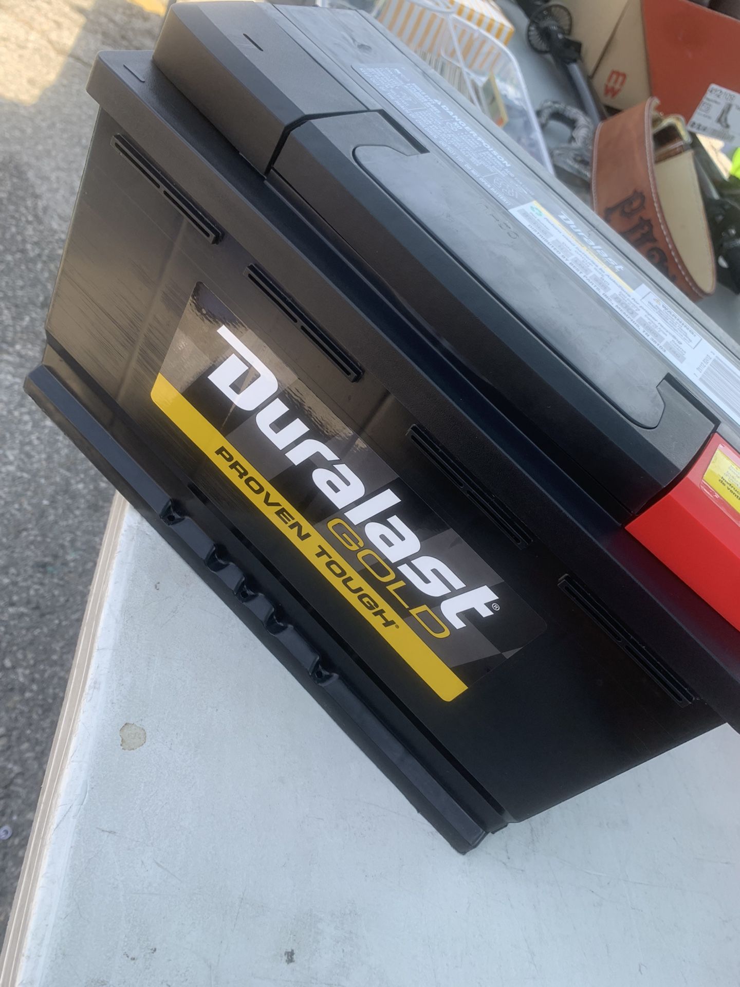 DURALAST Gold Proven Tough Battery … $160 … Brand New “