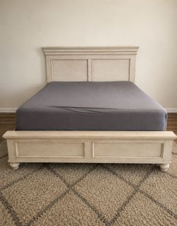 King bed set with mattress