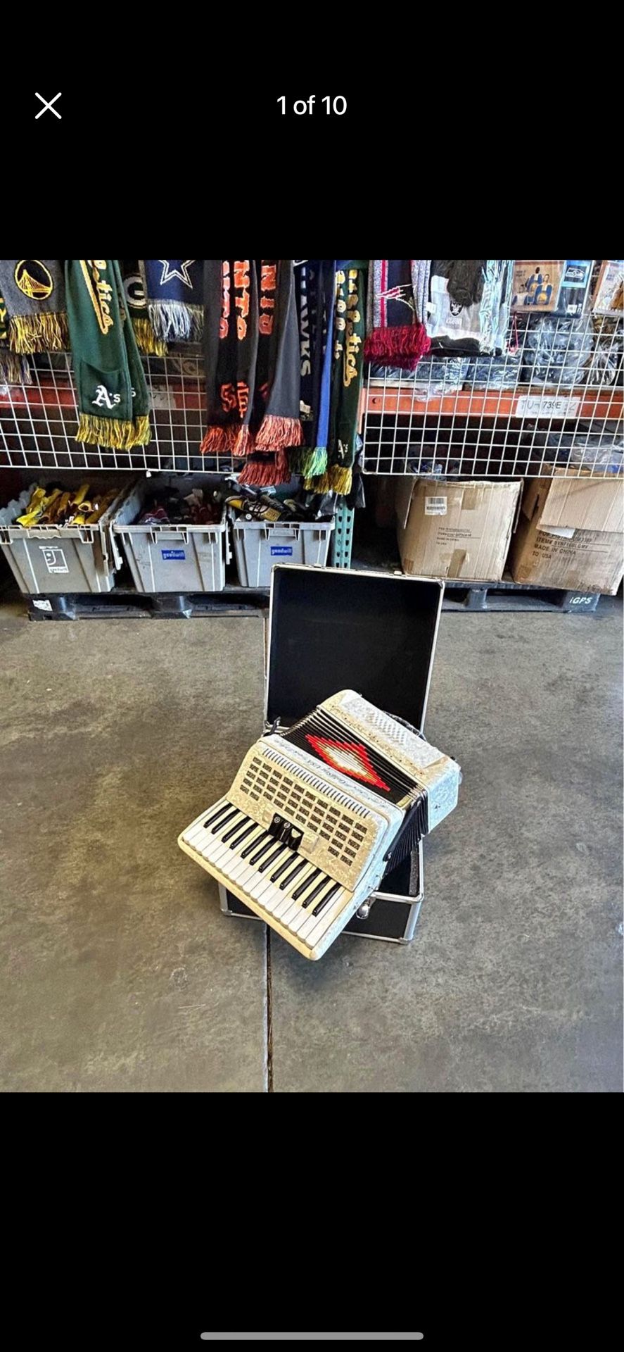 piano accordion 34 button Tono de Sol