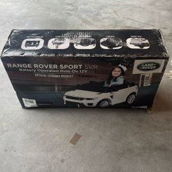 Range Rover Sport SVr For Kids. Brand New 