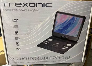 Trexonic 13.3 Inch Portable Tv + DVD