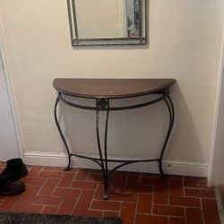 Small Table With Mirror 