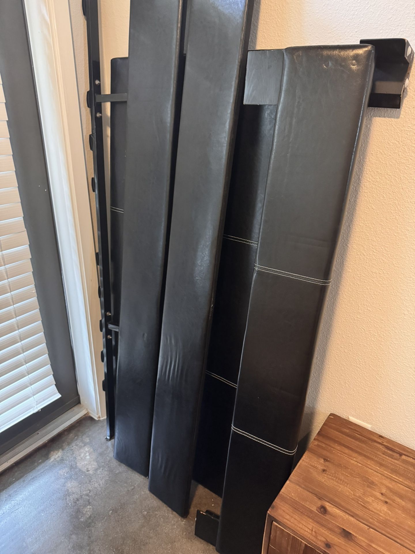Queen Platform Bed Frame & Headboard