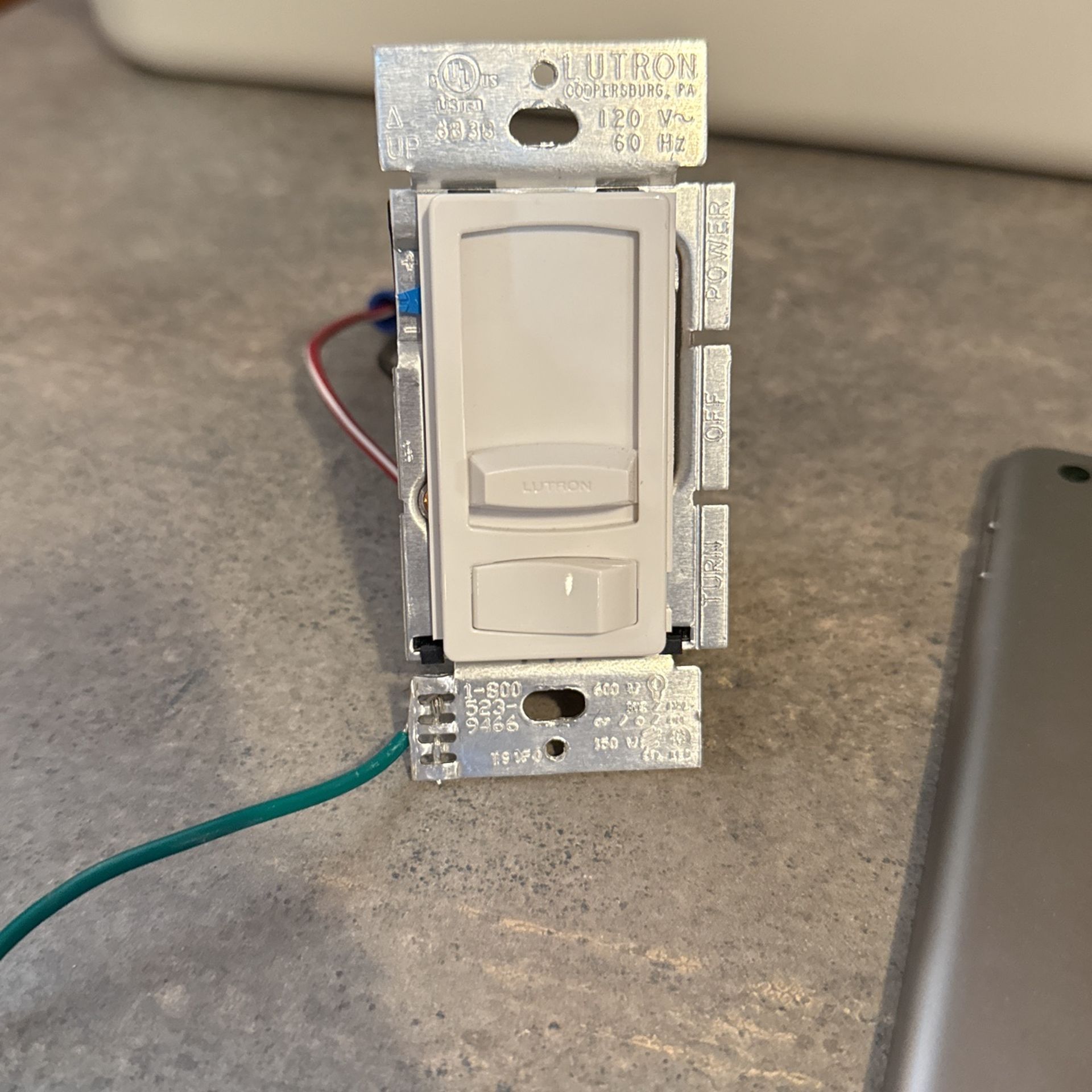 Lutron Dimmer Switch