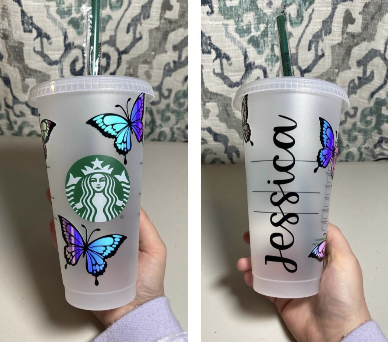 Butterfly Personalized Starbucks Tumbler for Sale in Palatine, IL - OfferUp