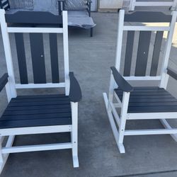 Brand New Oversize Rocking Chairs Assembled Each $40