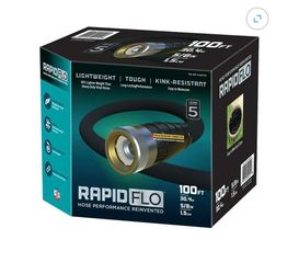 100 Ft Heavy-Duty Garden Hose – Kink Resistant