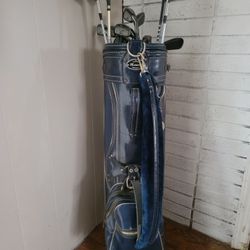 Golf Bag And Clubs