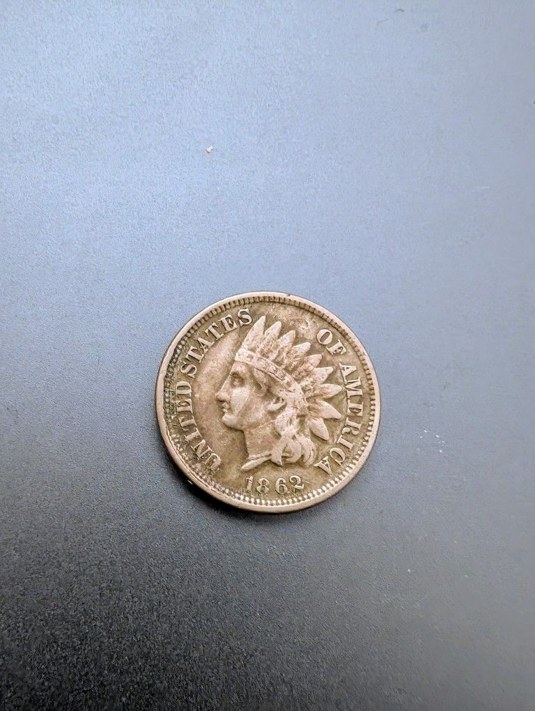 Extra Fine 1862 Indian Head Cent