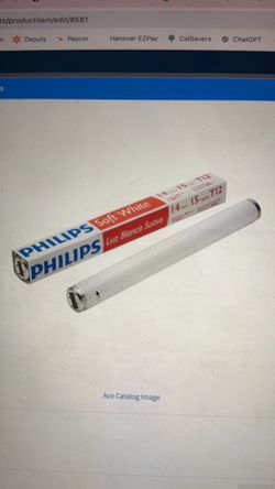 New fluorescent light bulbs