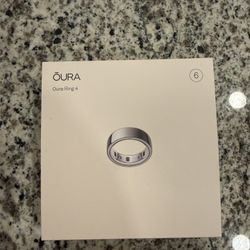 Oura - Ring 6 - Smart Ring - Silver NEW