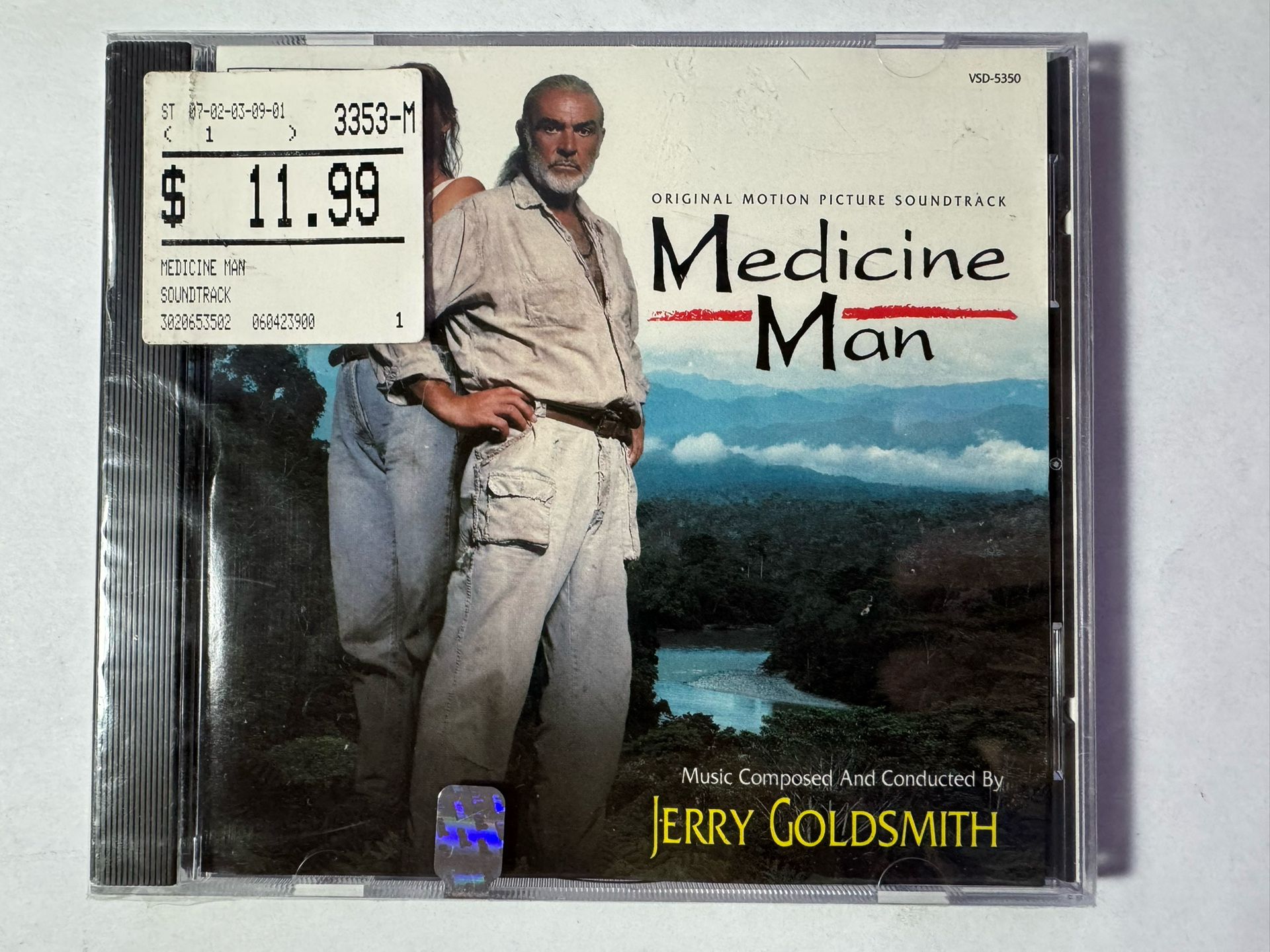 Medicine Man (Original Motion Picture Soundtrack) - Jerry Goldsmith CD NEW RARE 1992