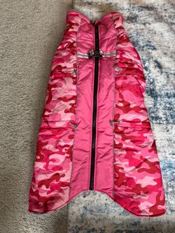 Waterproof Coats for Dogs, Zip Up Dog Winter Jacket with Harness