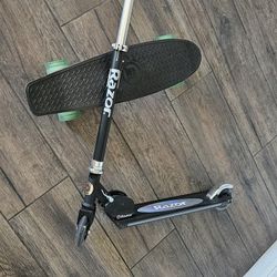 Like New Skateboard And Scooter