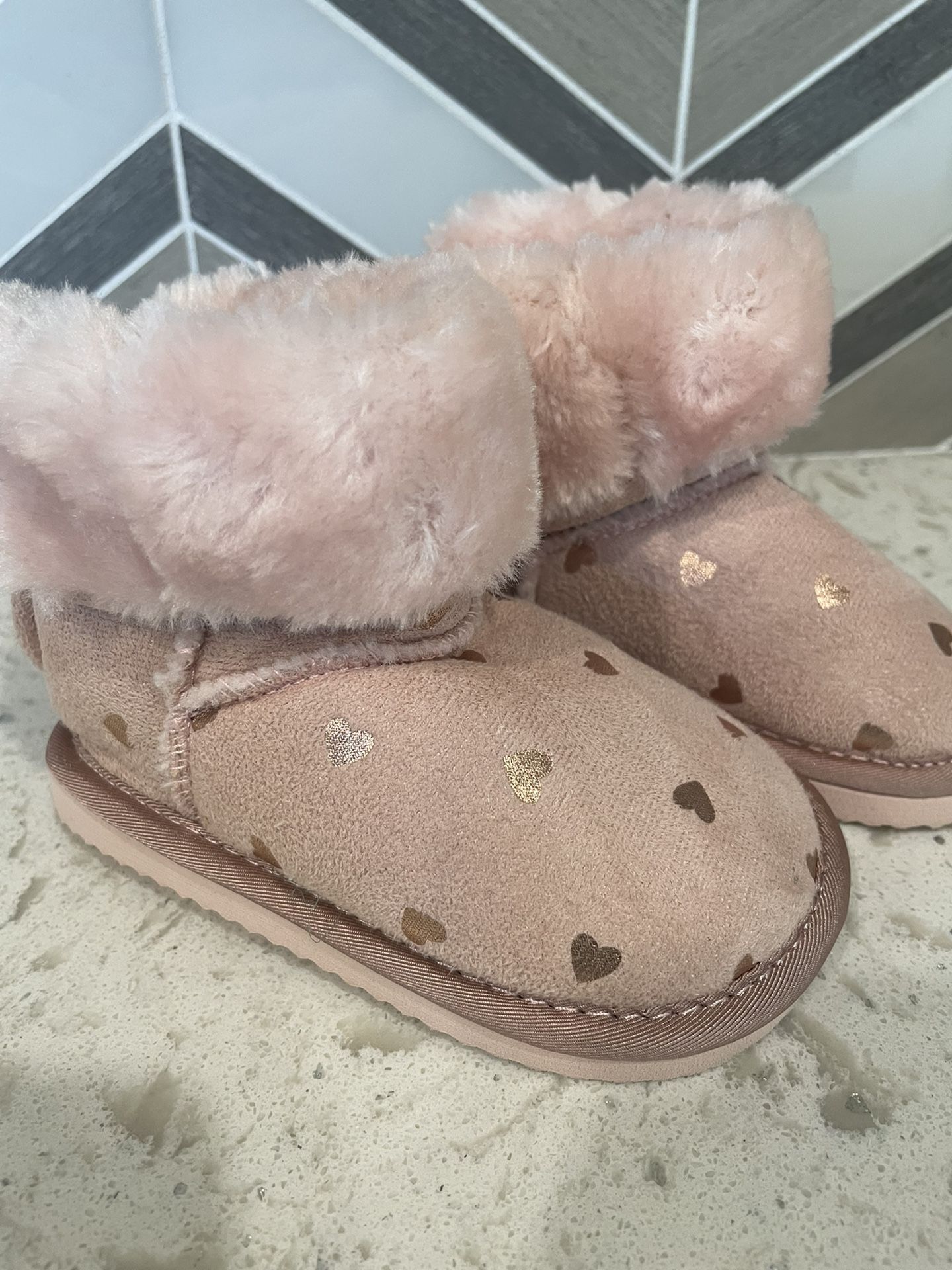 Baby Girl Boots Toddler Size 4-5