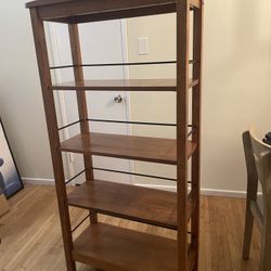 Wooden Ladder Shelf