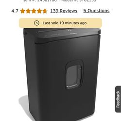 Staples Paper Shredder 