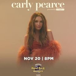 Carly Pearce Pair Of Tickets Lower Bowl Hard Tickets
