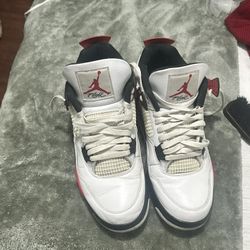 Jordan 4 Retro Red Cement 